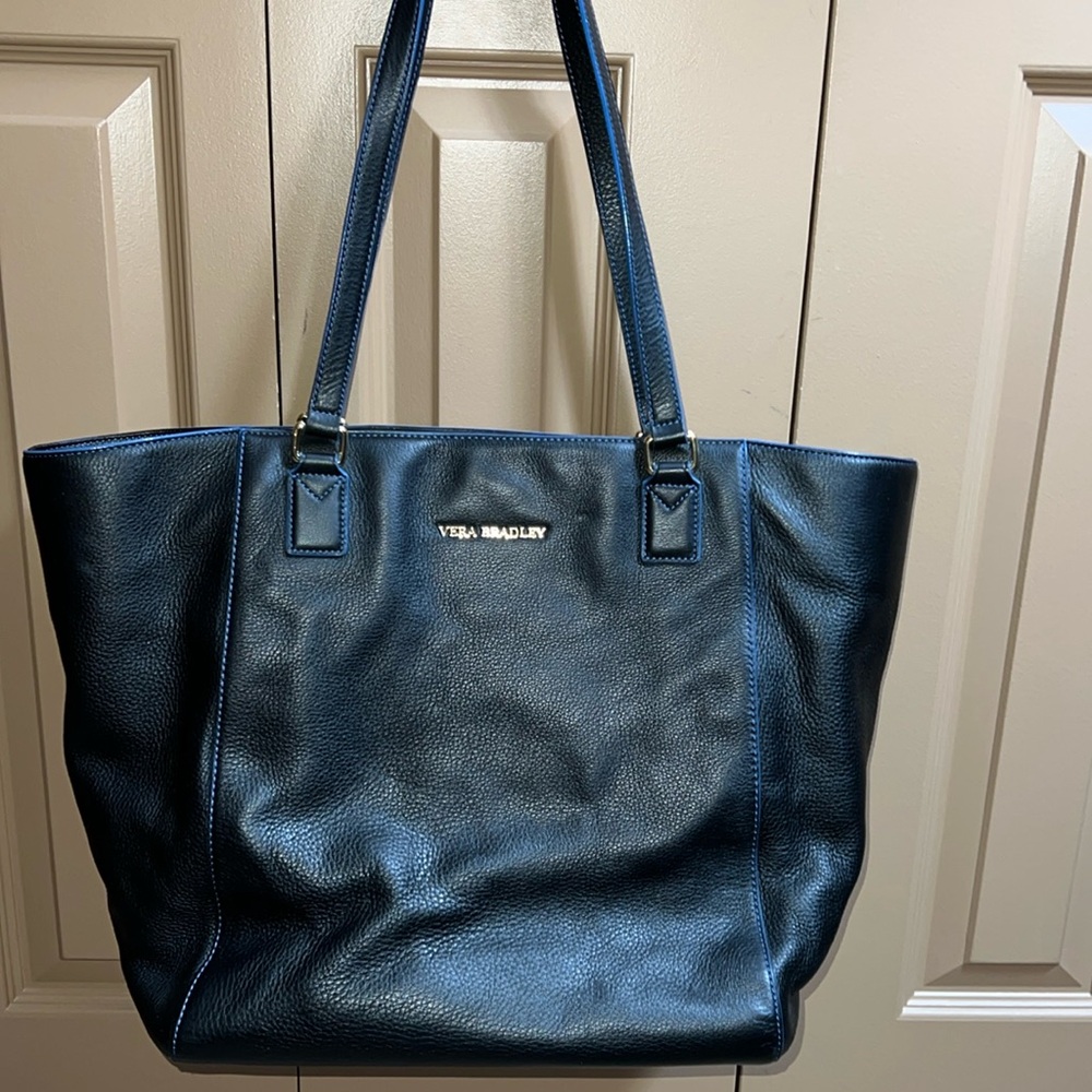 Vera Bradley leather Ella tote